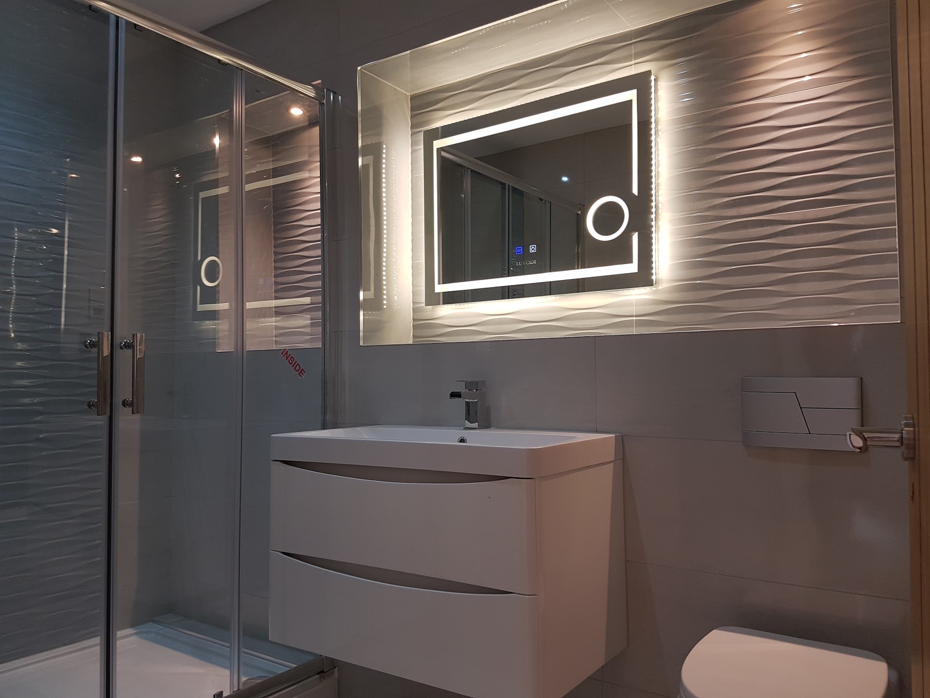 Blue Bathroom
