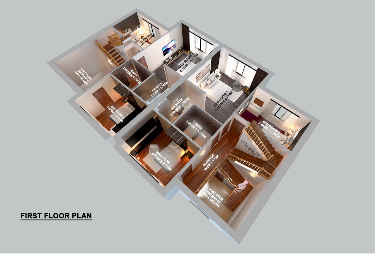 Dimms first floor